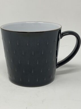 Denby Jet Black Cascade (retired) Stoneware Coffee Mug